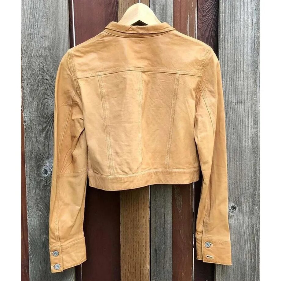 The Love Club Camille Stopps Leather Jacket