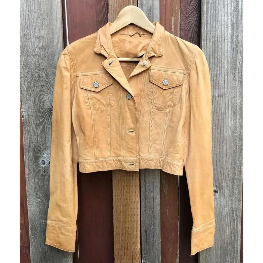 The Love Club Camille Stopps Leather Jacket