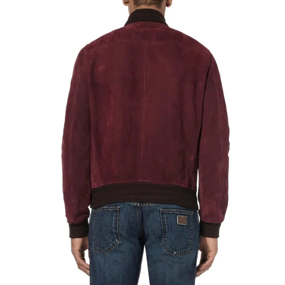 The Slap Zachary Quinto Burgundy Bomber Jacket