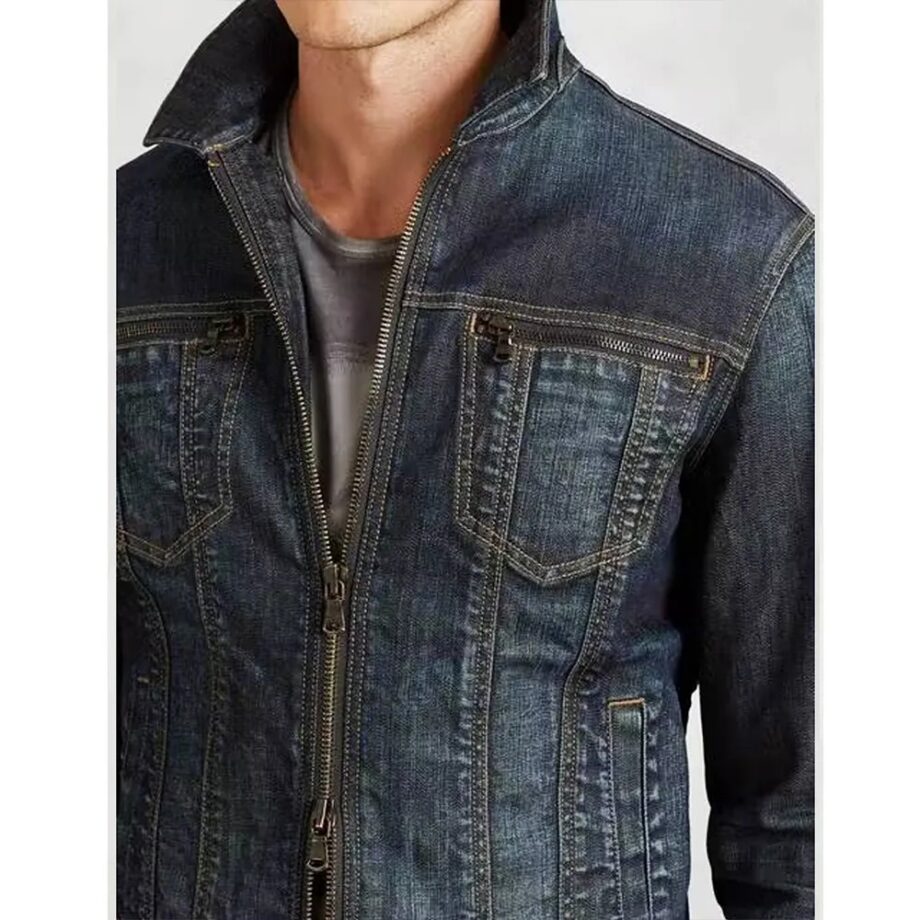 The Vampire Diaries S03 Nathaniel Buzolic Denim Jacket