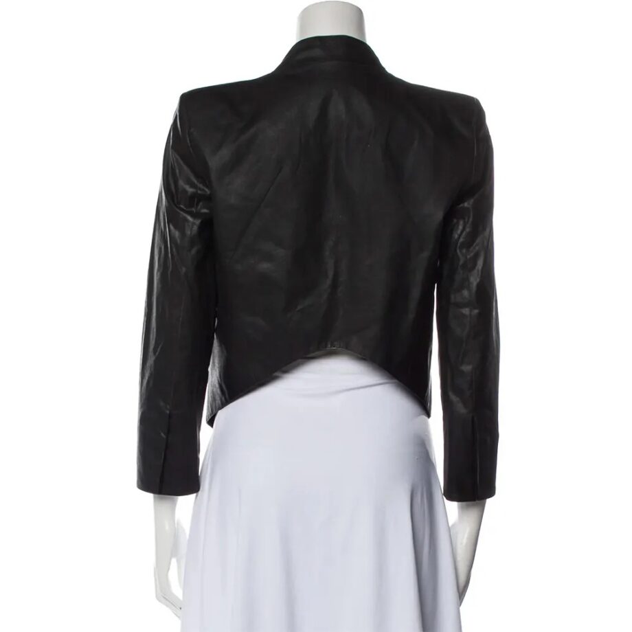 The Vampire Diaries S04 Nina Dobrev Leather Blazer