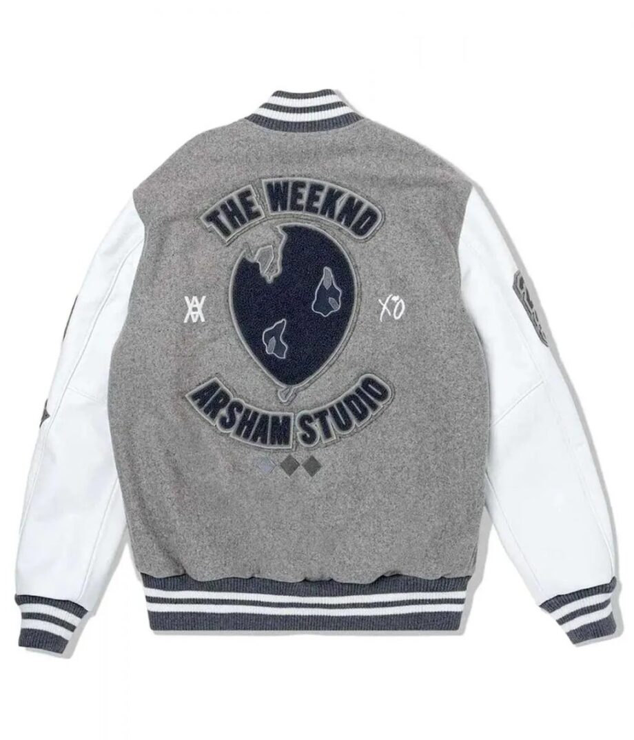 XO The Weeknd HOB 10 Year Letterman Jacket