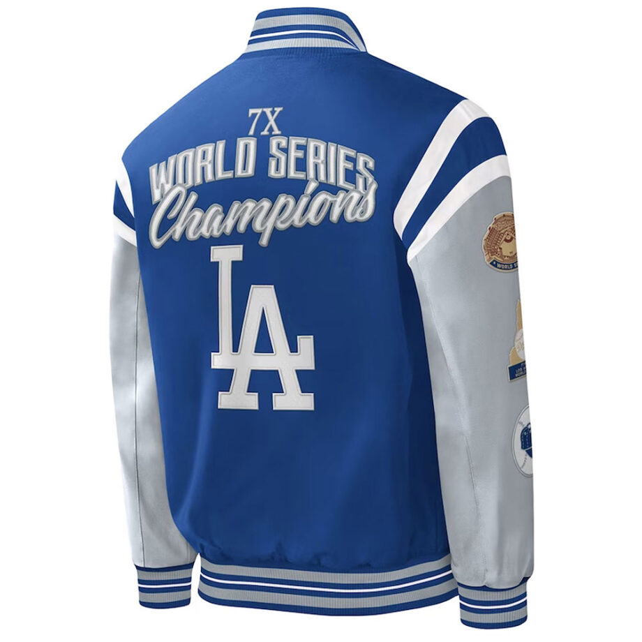 Title Holder LA Dodgers Royal & Gray Jacket