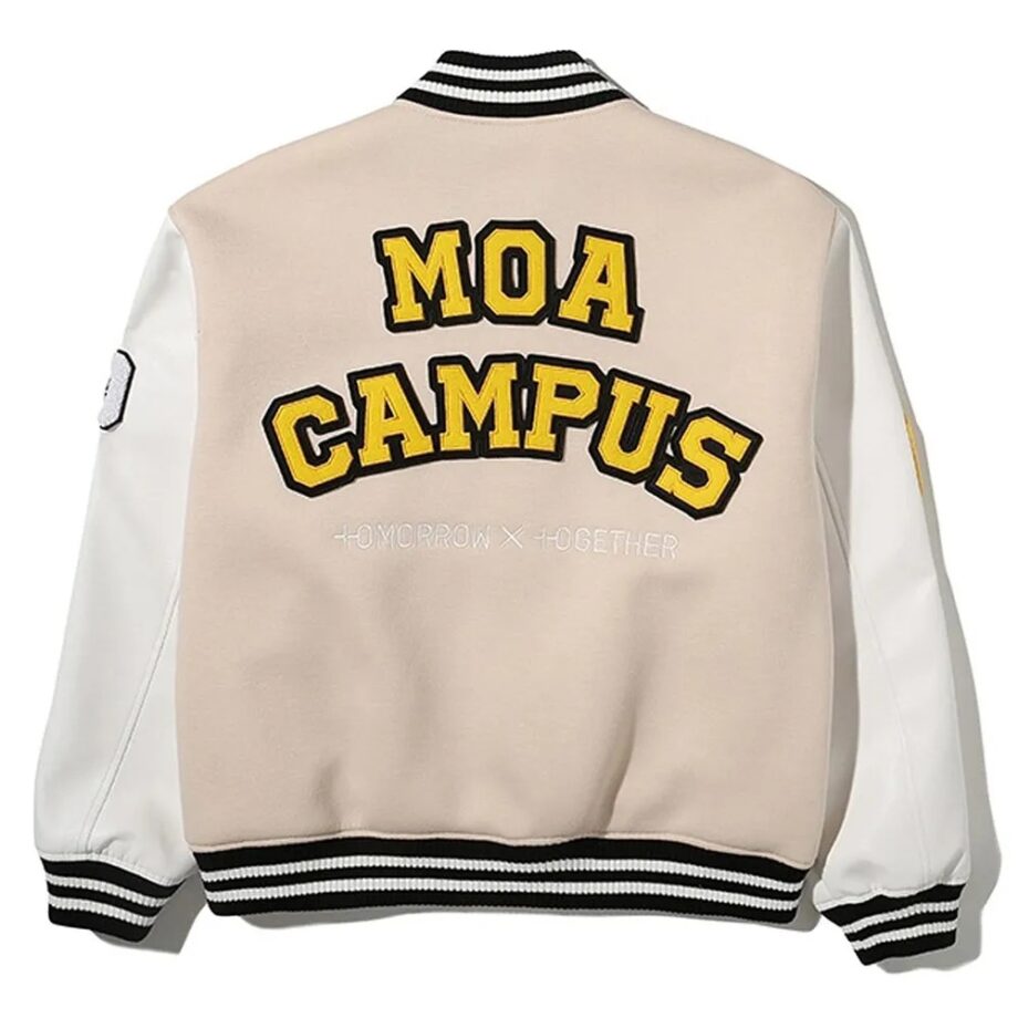 TXT MOA Campus Varsity Jacket