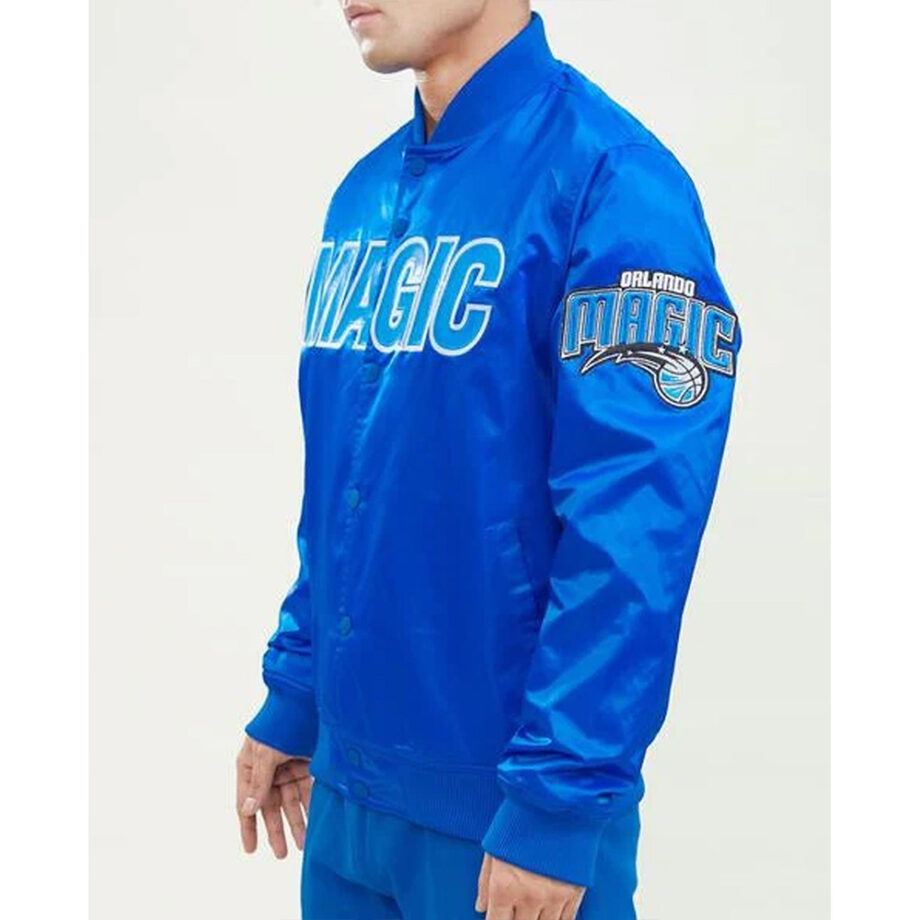 Orlando Magic Royal Satin Jacket