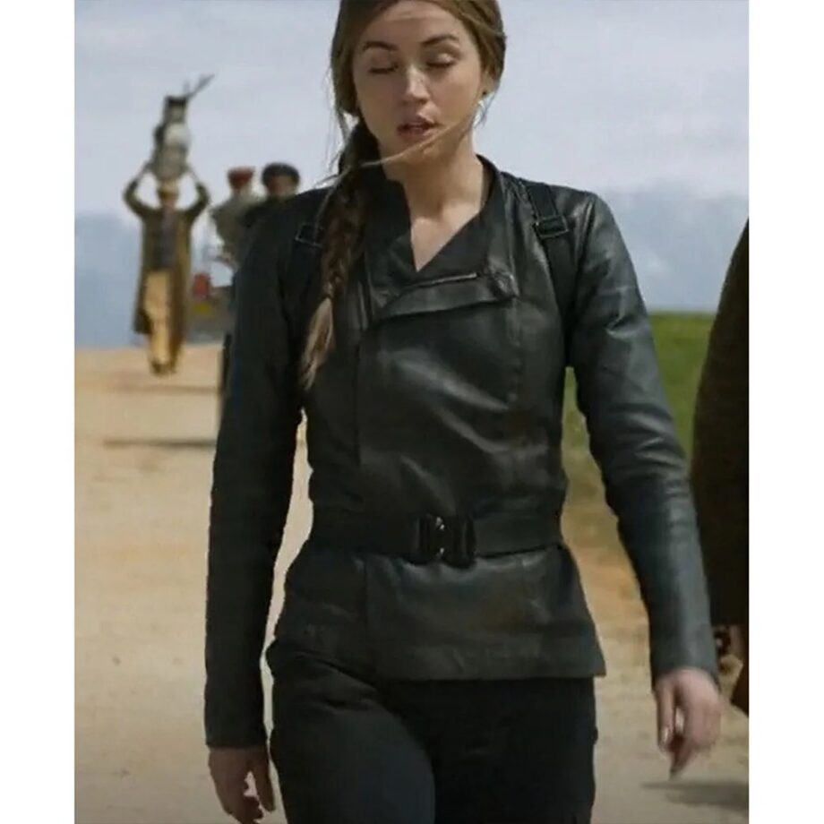 Ana De Armas Ghosted Jacket