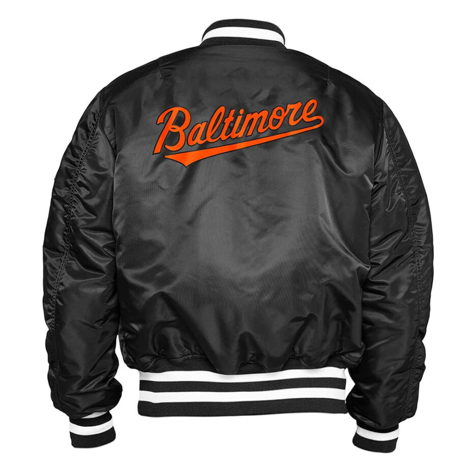 Baltimore Orioles MA-1 Bomber Jacket