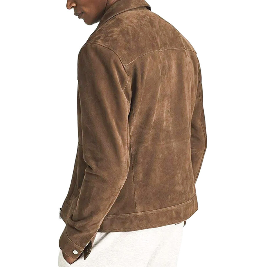 The Split Barry Atsma Suede Jacket