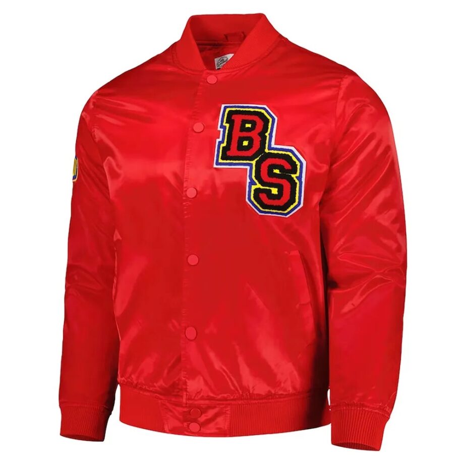 Bart Simpson Red Bomber Jacket