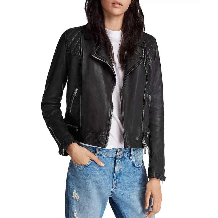 Switched at Birth S05 Vanessa Marano Quilted Leather Jacket