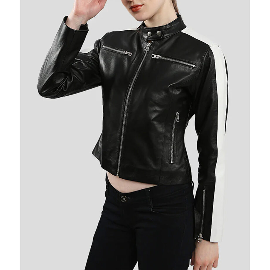 Corinne Fox Beat Shazam Season 5 Leather Jacket