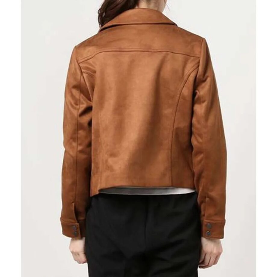 Big Sky Jesse James Keitel Brown Suede Jacket