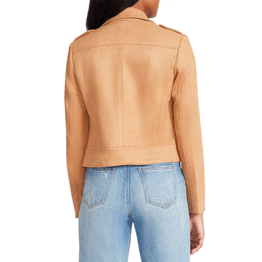 Chesapeake Shores S04 Emilie Ullerup Brown Leather Jacket