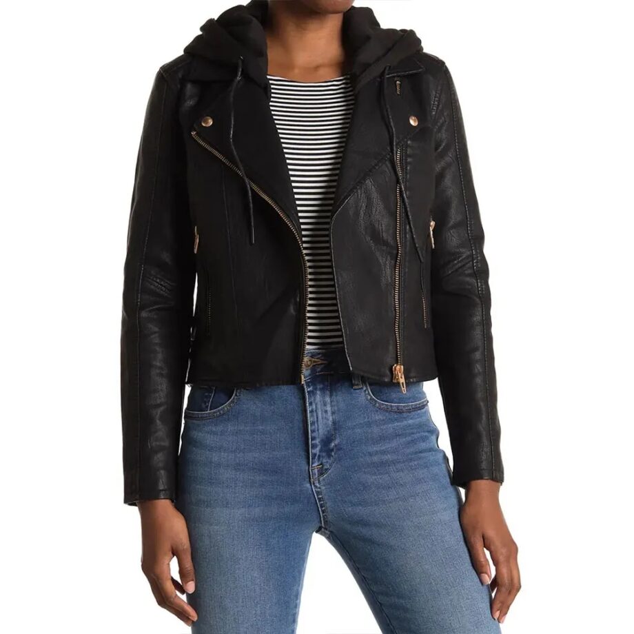 Christina in the Country Leather Jacket