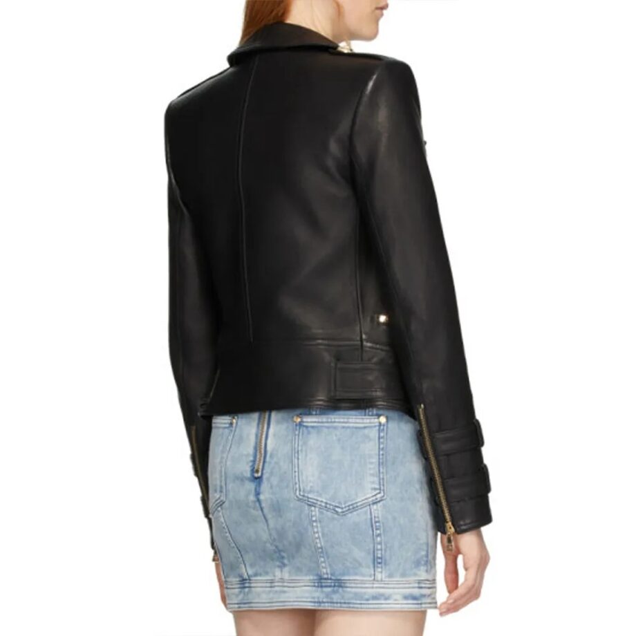 Eboni K. Williams RHONY Black Leather Blazer