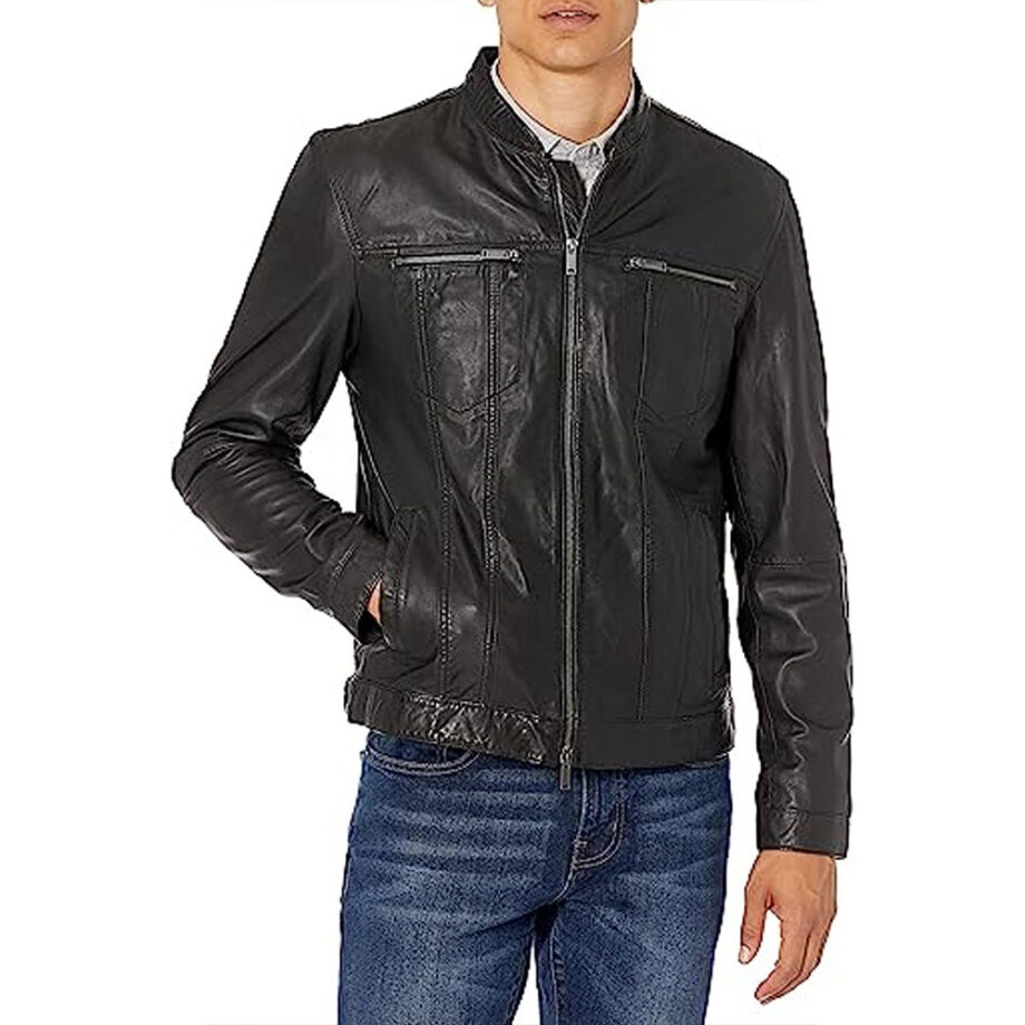 Christopher Meloni Law & Order S03 Leather Jacket
