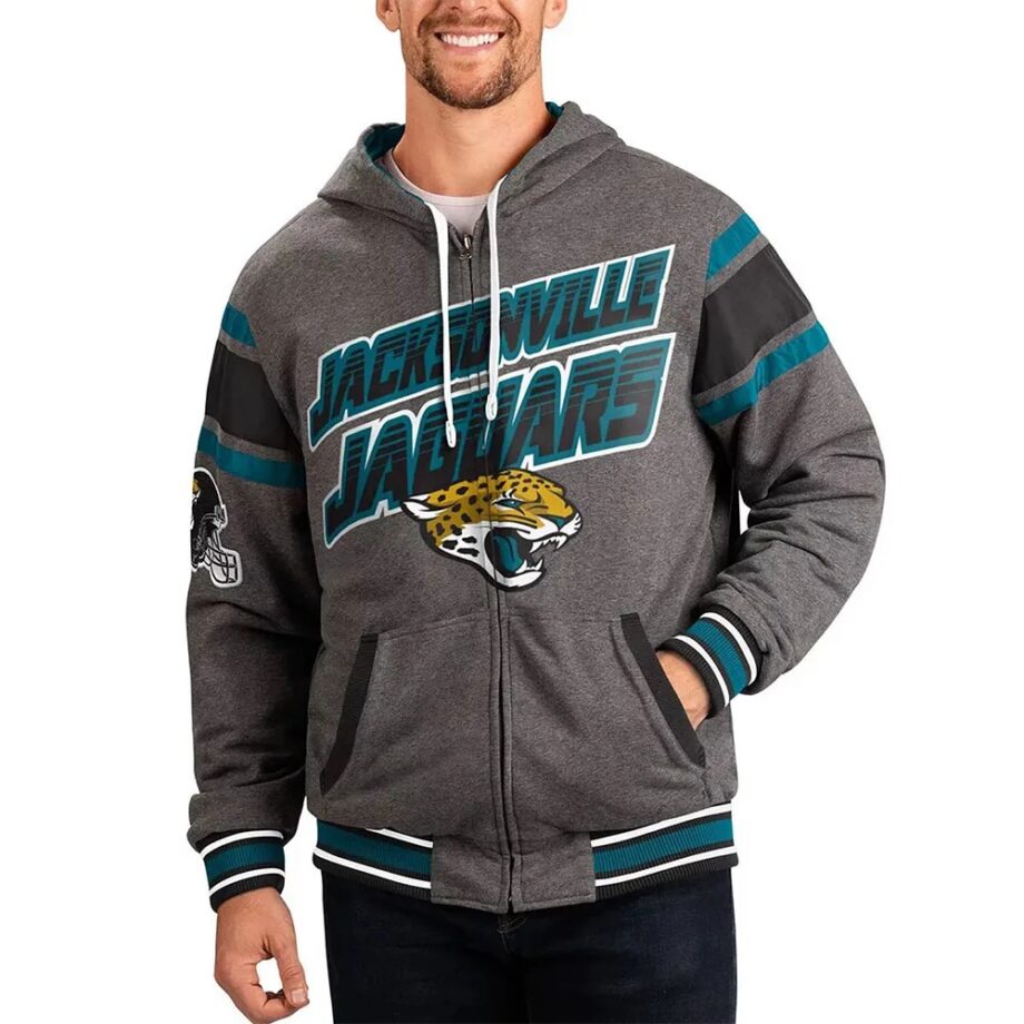 Jacksonville Jaguars Gray Extreme Hoodie