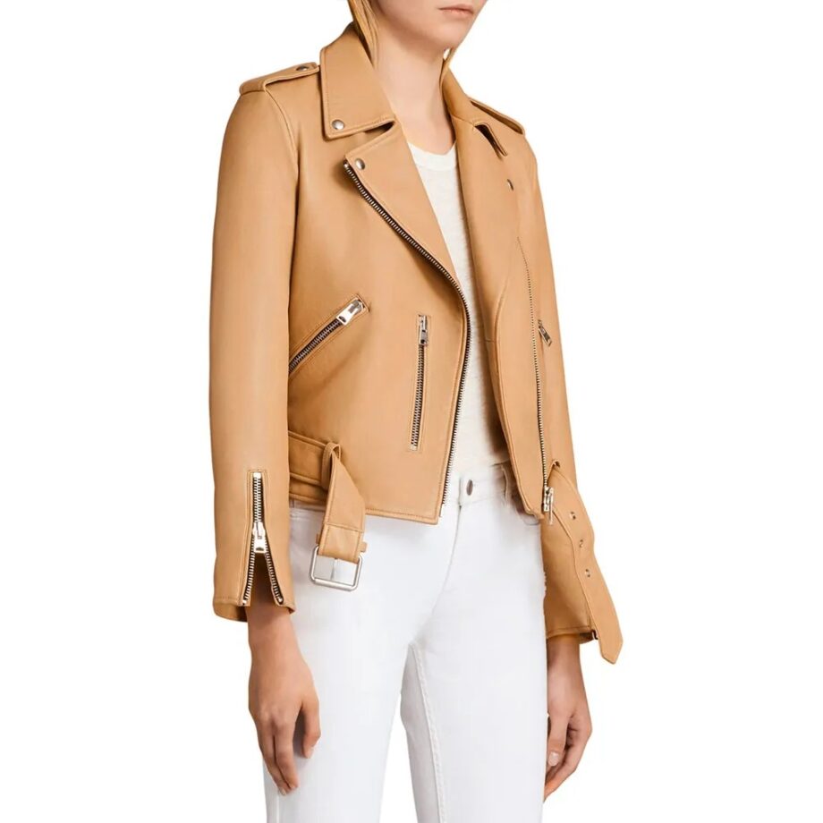 FBI Most Wanted Roxy Sternberg Tan Leather Jacket