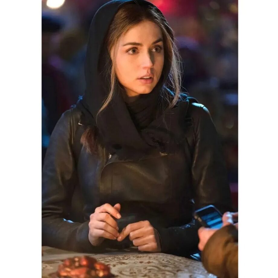 Ana De Armas Ghosted Jacket
