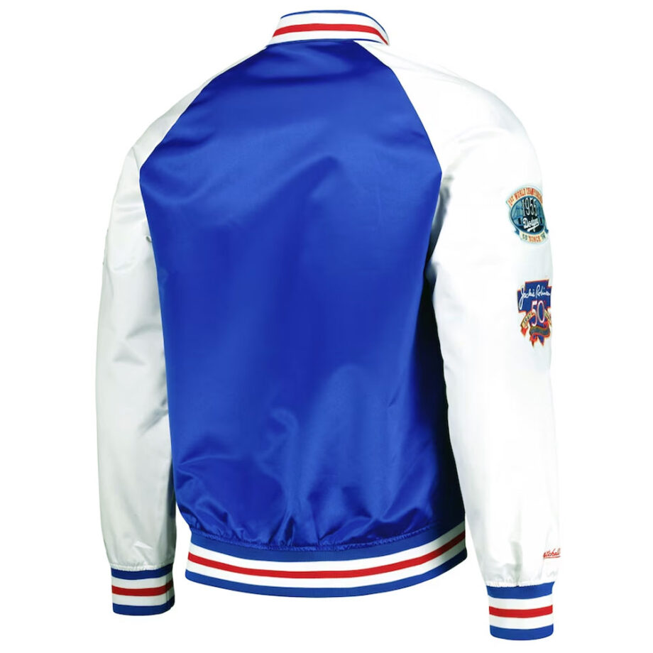 Brooklyn Dodgers Jackie Robinson Legends Satin Jacket