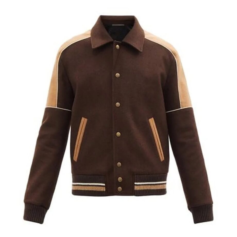 Jordan McGraw E! News Daily Pop Varsity Jacket