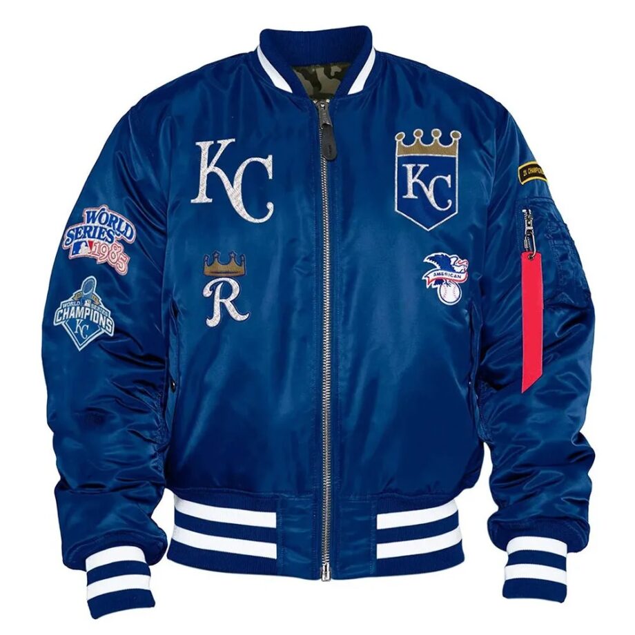 Kansas City Royals MA-1 Bomber Jacket