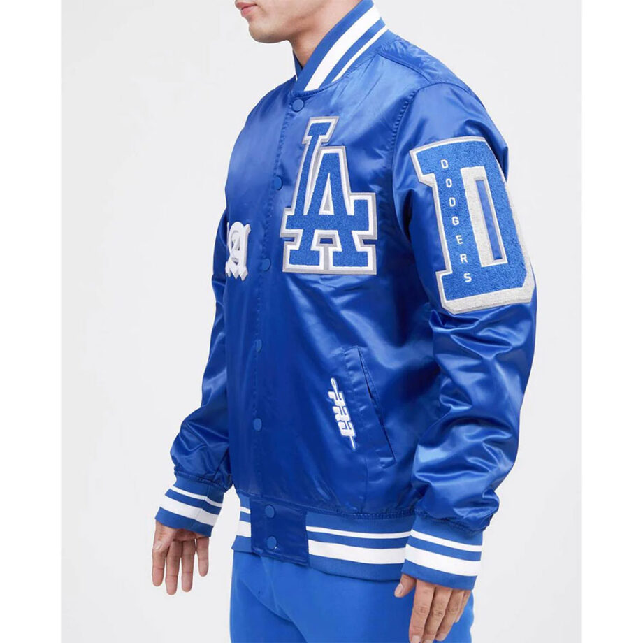LA Dodgers Old English Blue Jacket