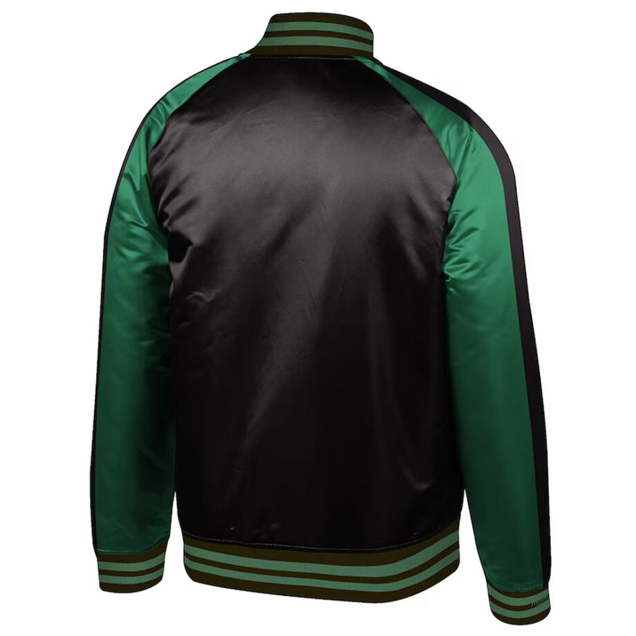 LA Galaxy Since 96 Black Satin Jacket