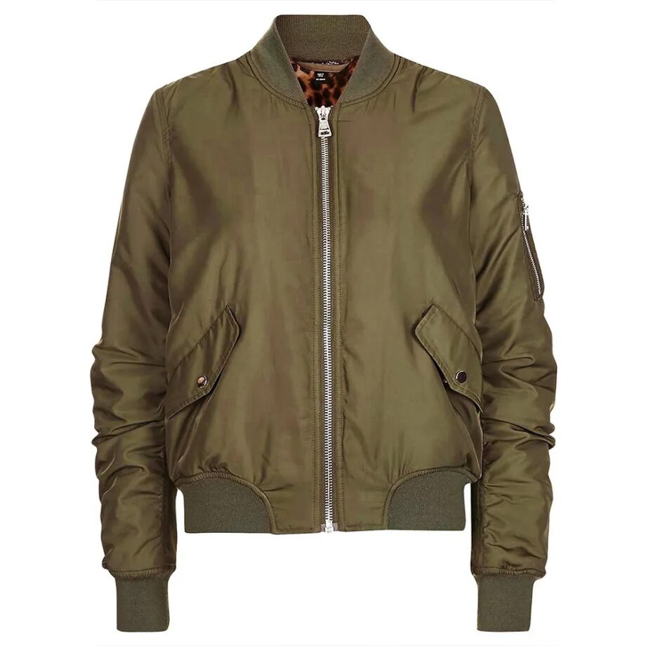 New Girl S06 Megan Fox Green Bomber Jacket