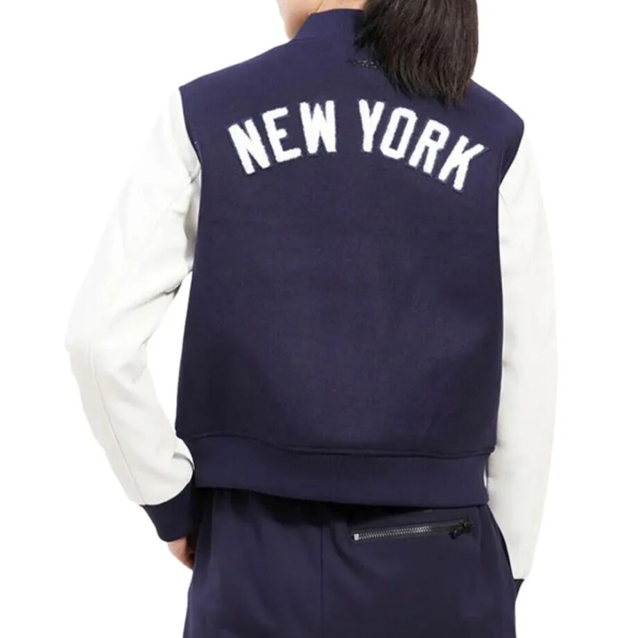New York Yankees Navy/White Varsity Jacket