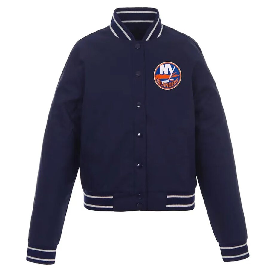 New York Islanders Navy Front Hit Jacket