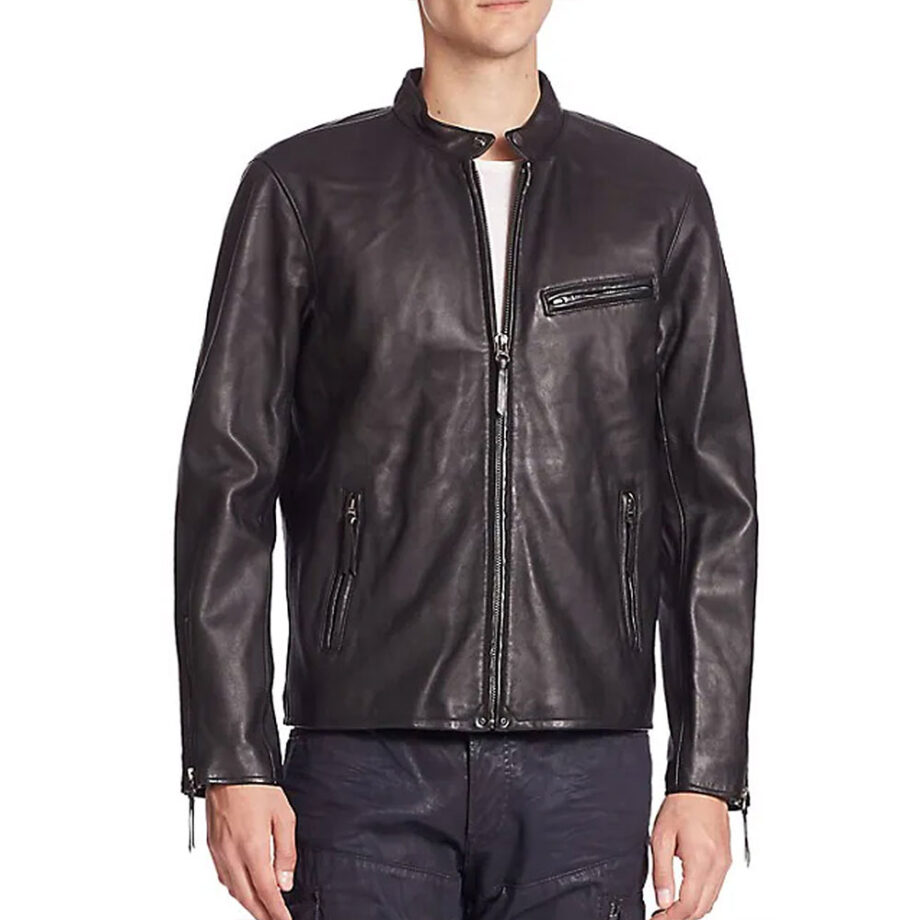 Orange is the New Black Hunter Emery Leather Jacket