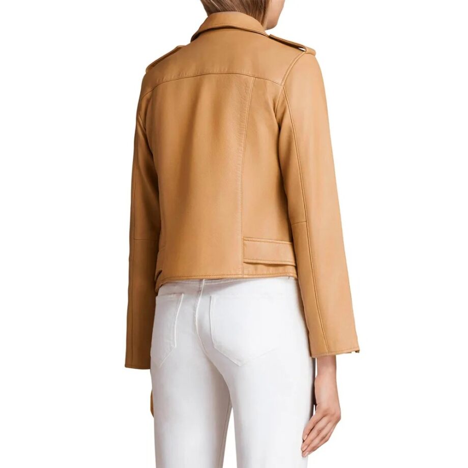 FBI Most Wanted Roxy Sternberg Tan Leather Jacket
