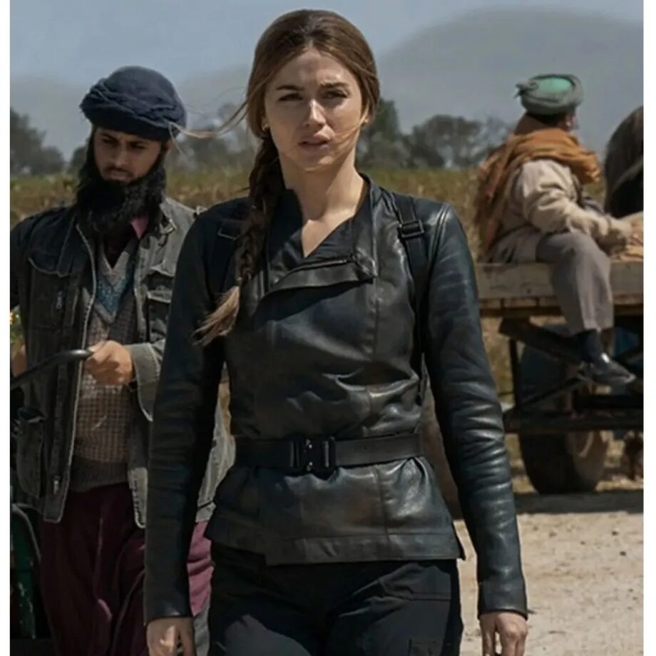 Ana De Armas Ghosted Jacket