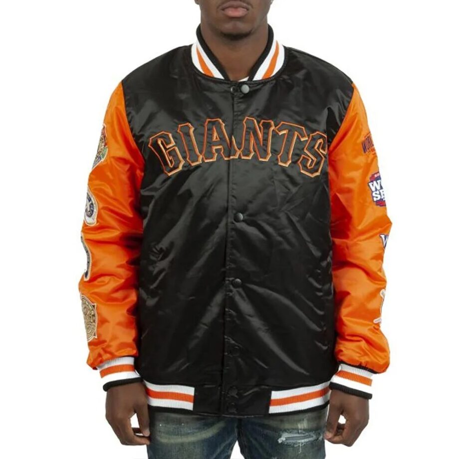 San Francisco Giants Champs Patches Jacket