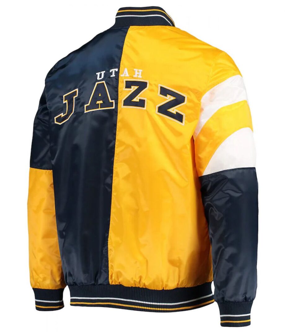 75th Anniversary Leader Utah Jazz Satin Jacket