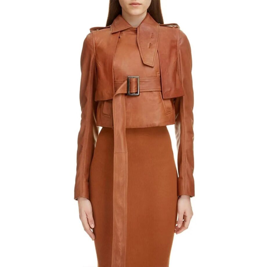 The Bold Type Season 4 Melora Hardin Leather Jacket