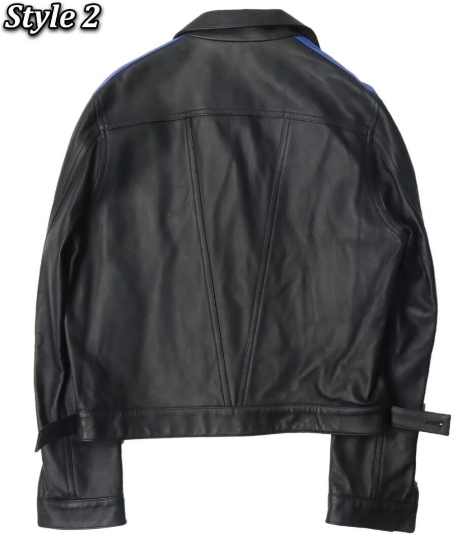 V Sample Striped Jacket